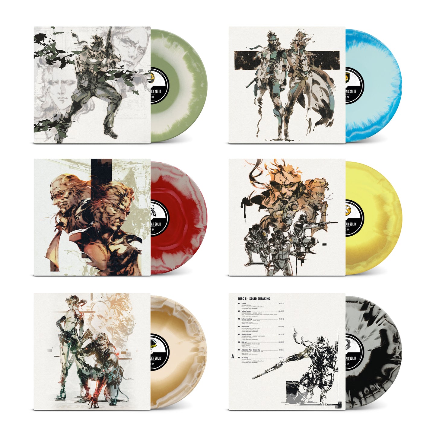 Metal Gear Solid: The Vinyl Collection (Limited Edition Deluxe X6LP Boxset)