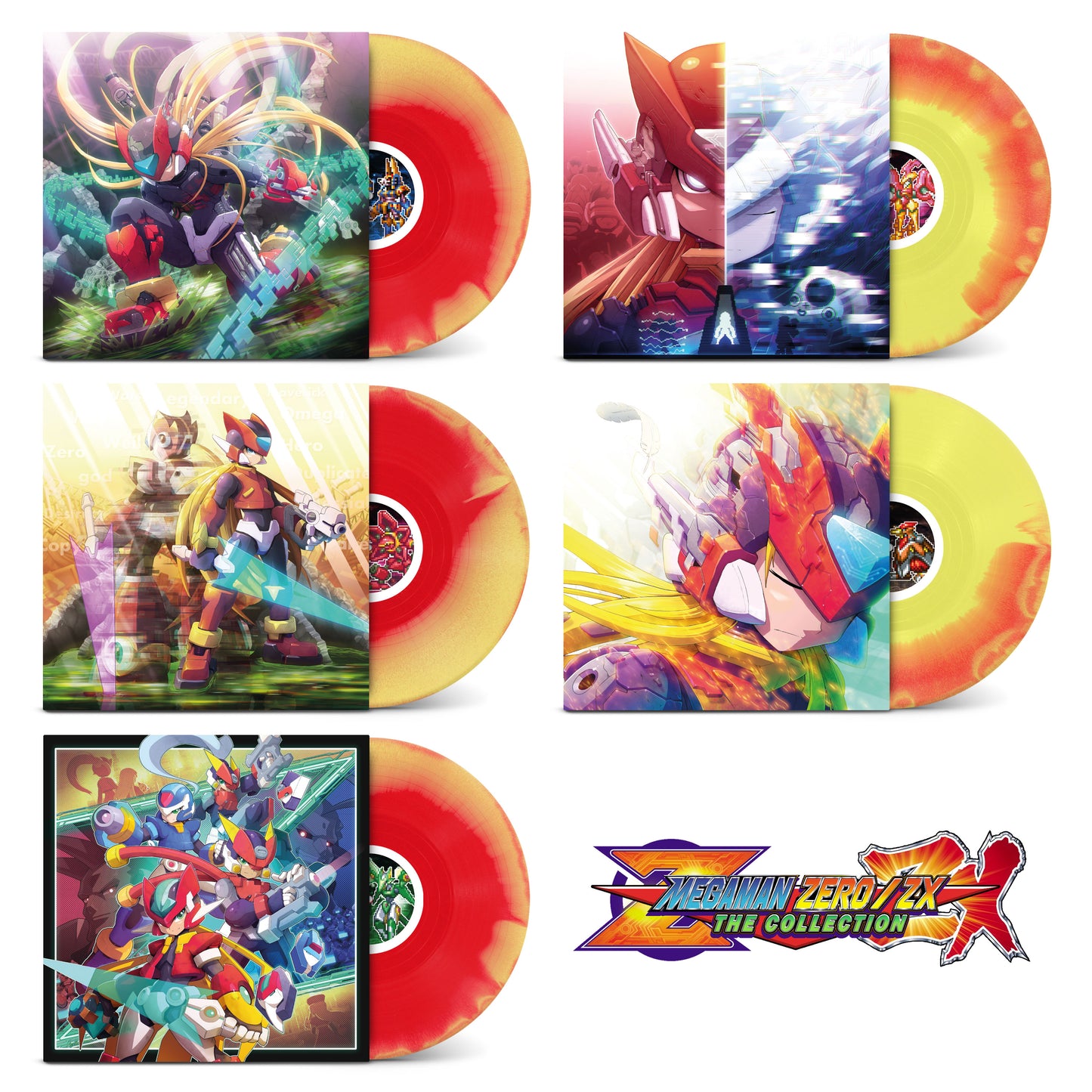 Mega Man Zero/ZX: The Collection (Exclusive Edition X5LP Boxset)