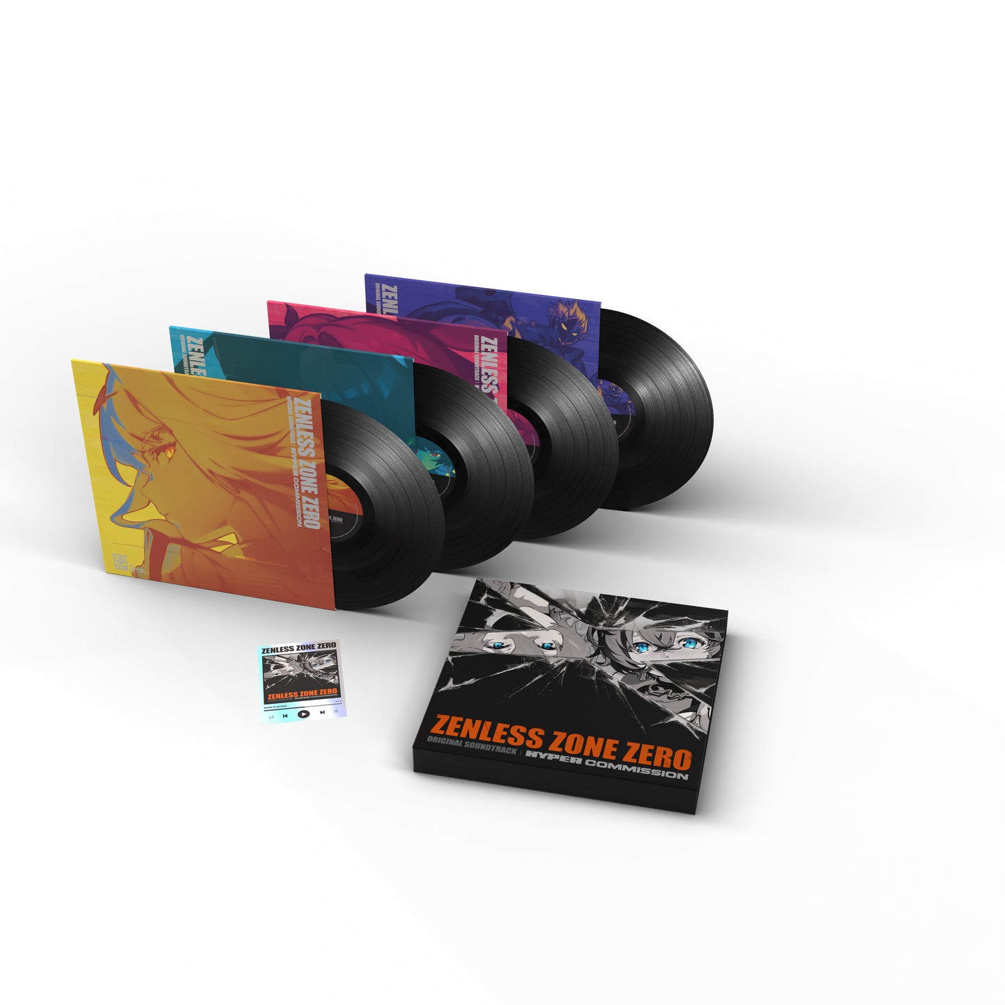 The Zenless Zone Zero 4LP vinyl box set, Laced Standard Edition