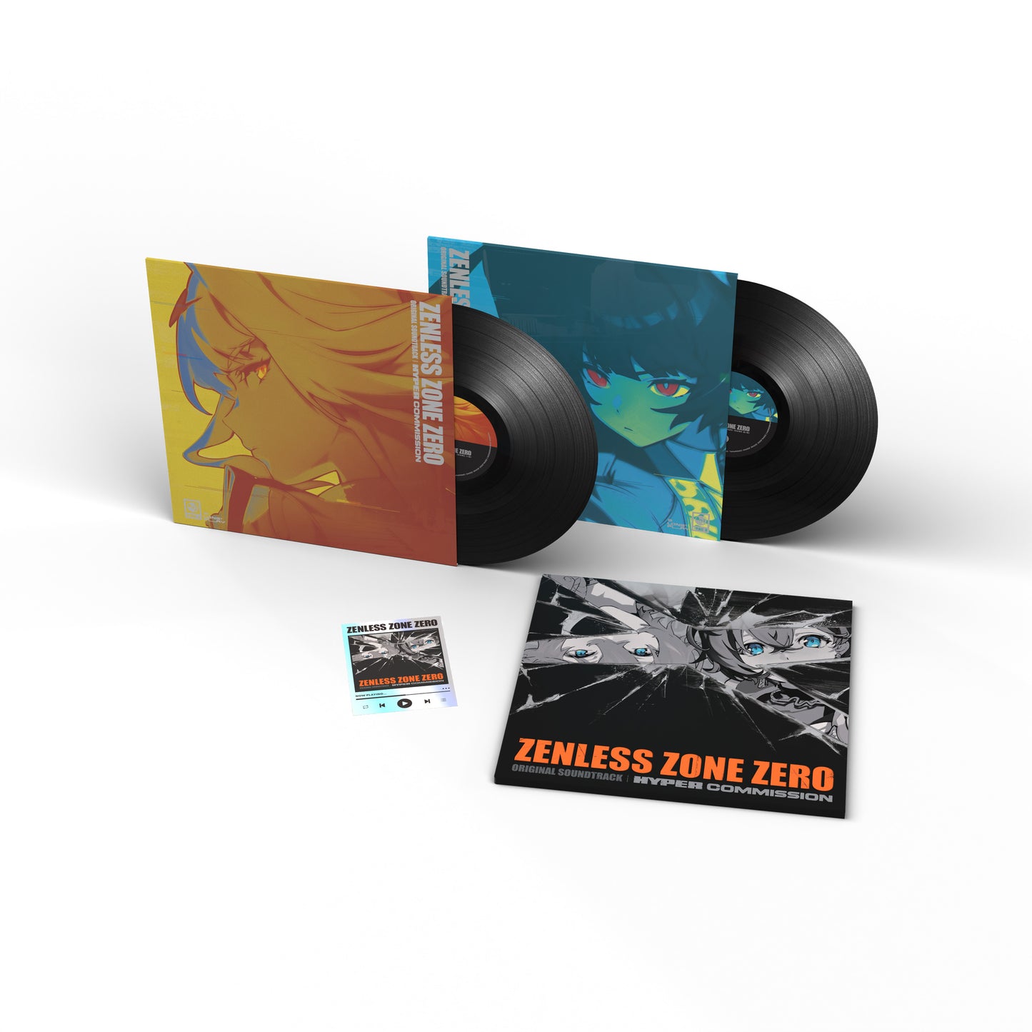 The Zenless Zone Zero double vinyl set
