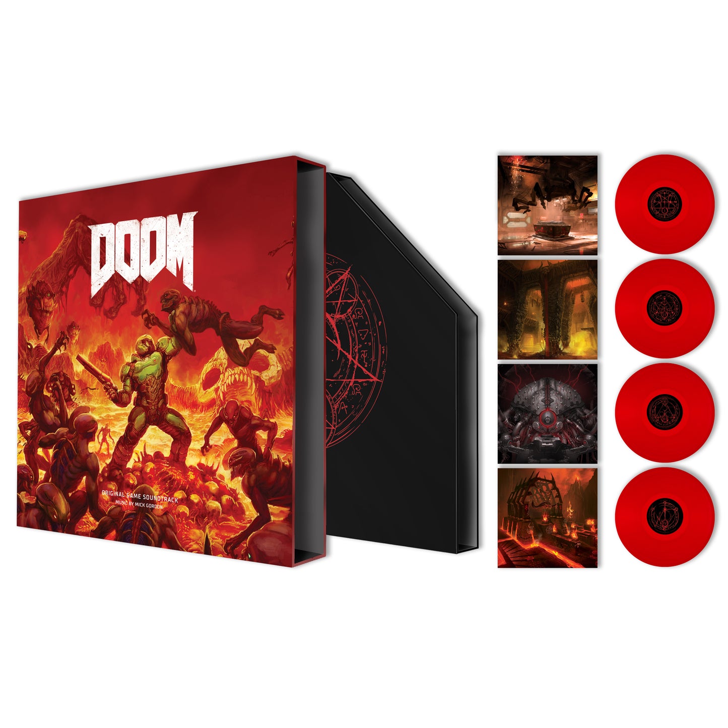 DOOM (Special Limited Edition X4 Vinyl Boxset / Slipmat / Double CD Bundle)