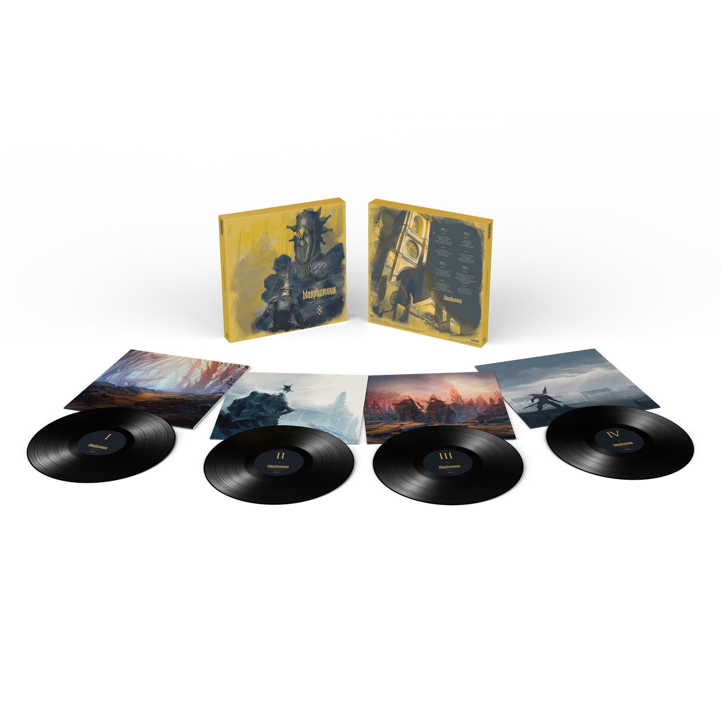Blasphemous: The Original Game Soundtrack (Deluxe X4LP Boxset)