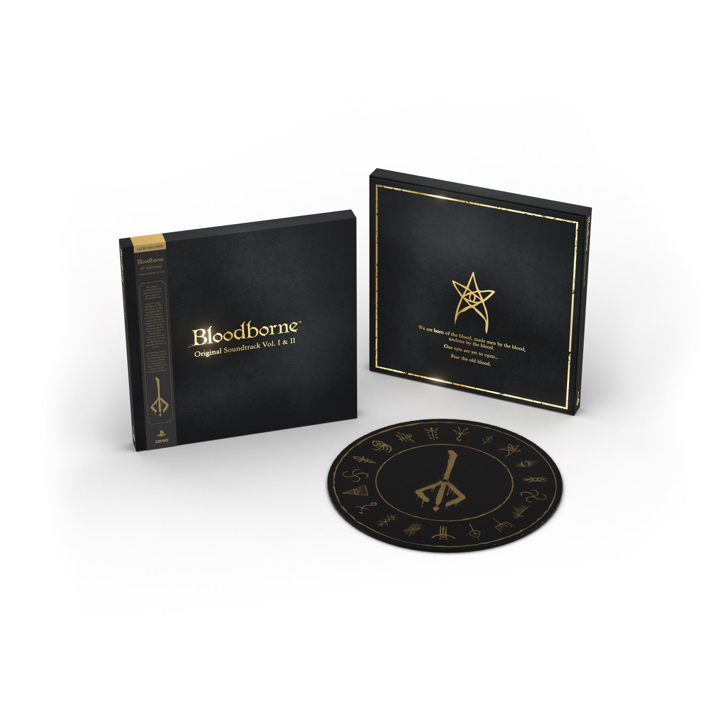 Bloodborne 10th Anniversary Vol. I & II (Box, Slipmat & Obi Strip - ONLY)