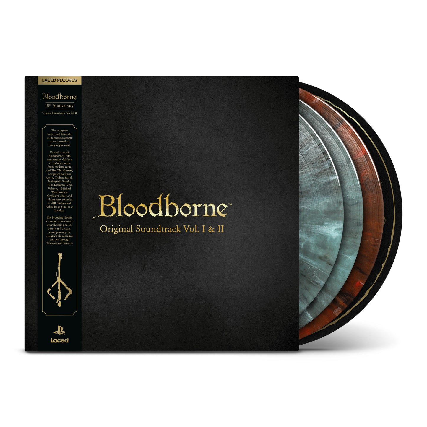 Bloodborne 10th Anniversary Vol. I & II (Exclusive Edition X3LP & Slipmat Boxset)