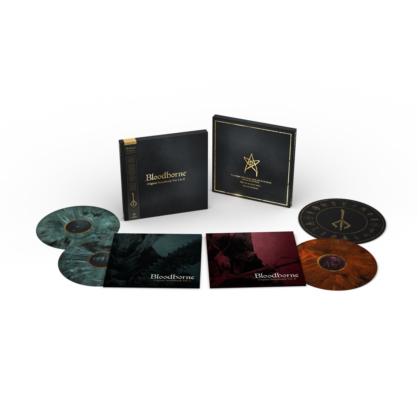 Bloodborne 10th Anniversary Vol. I & II (Exclusive Edition X3LP & Slipmat Boxset)