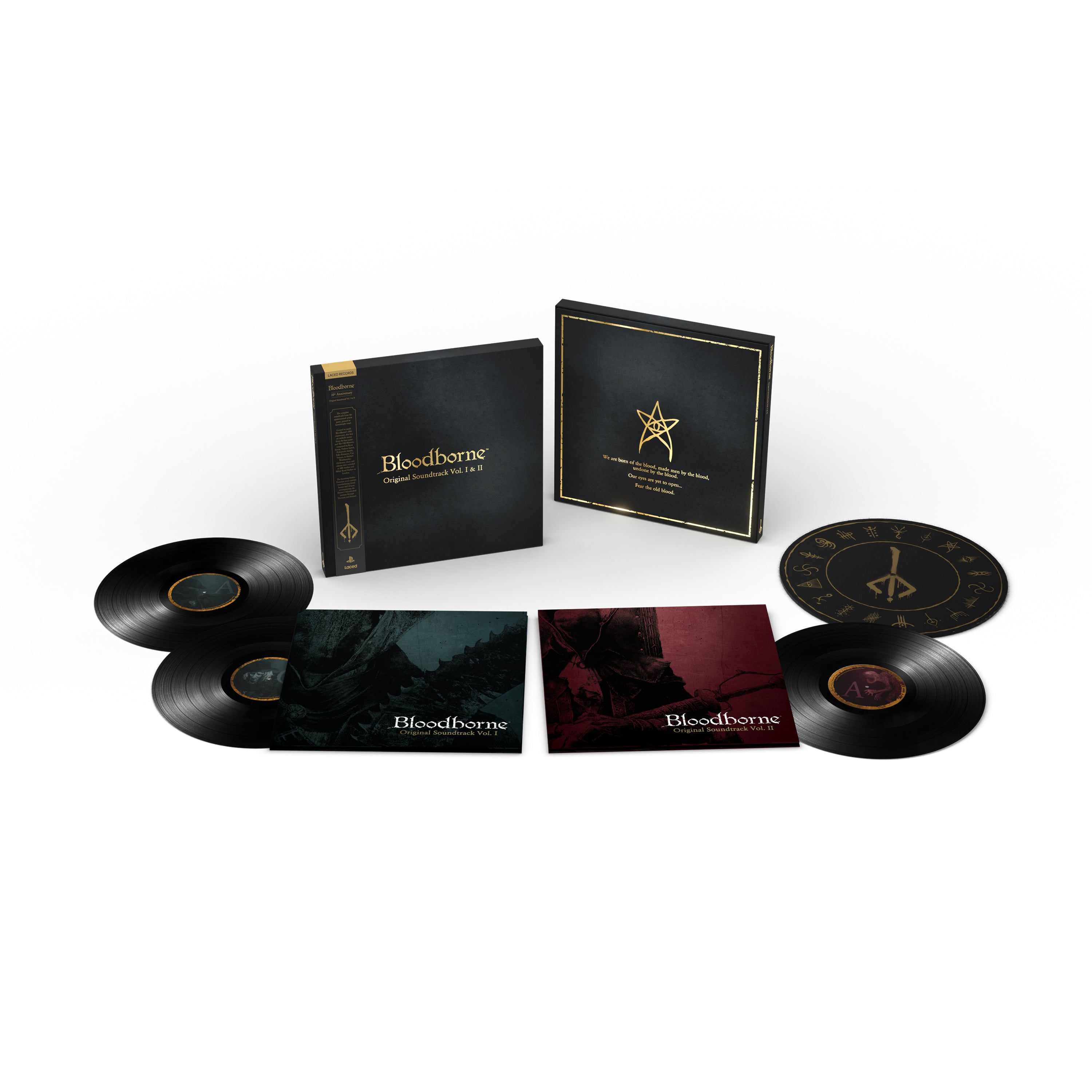 Bloodborne 10th Anniversary Vol. I & II (Deluxe X3LP & Slipmat
