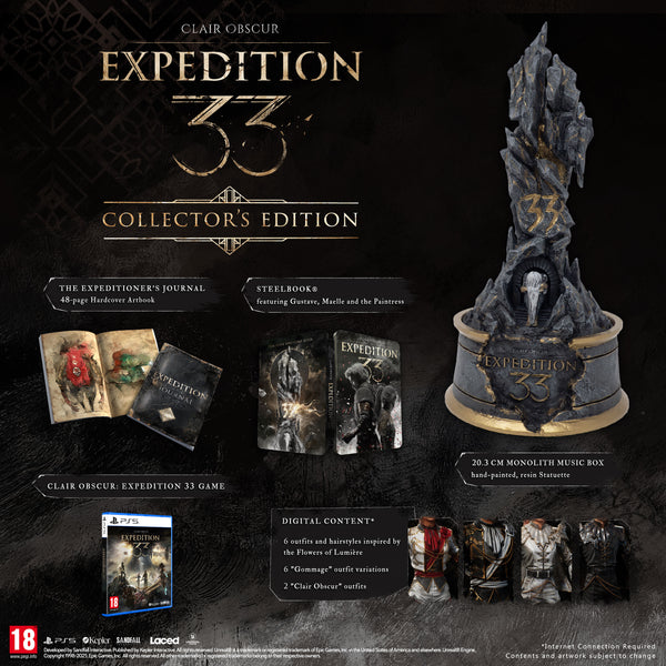 Clair obscur expedition 33 collectors edition laced records