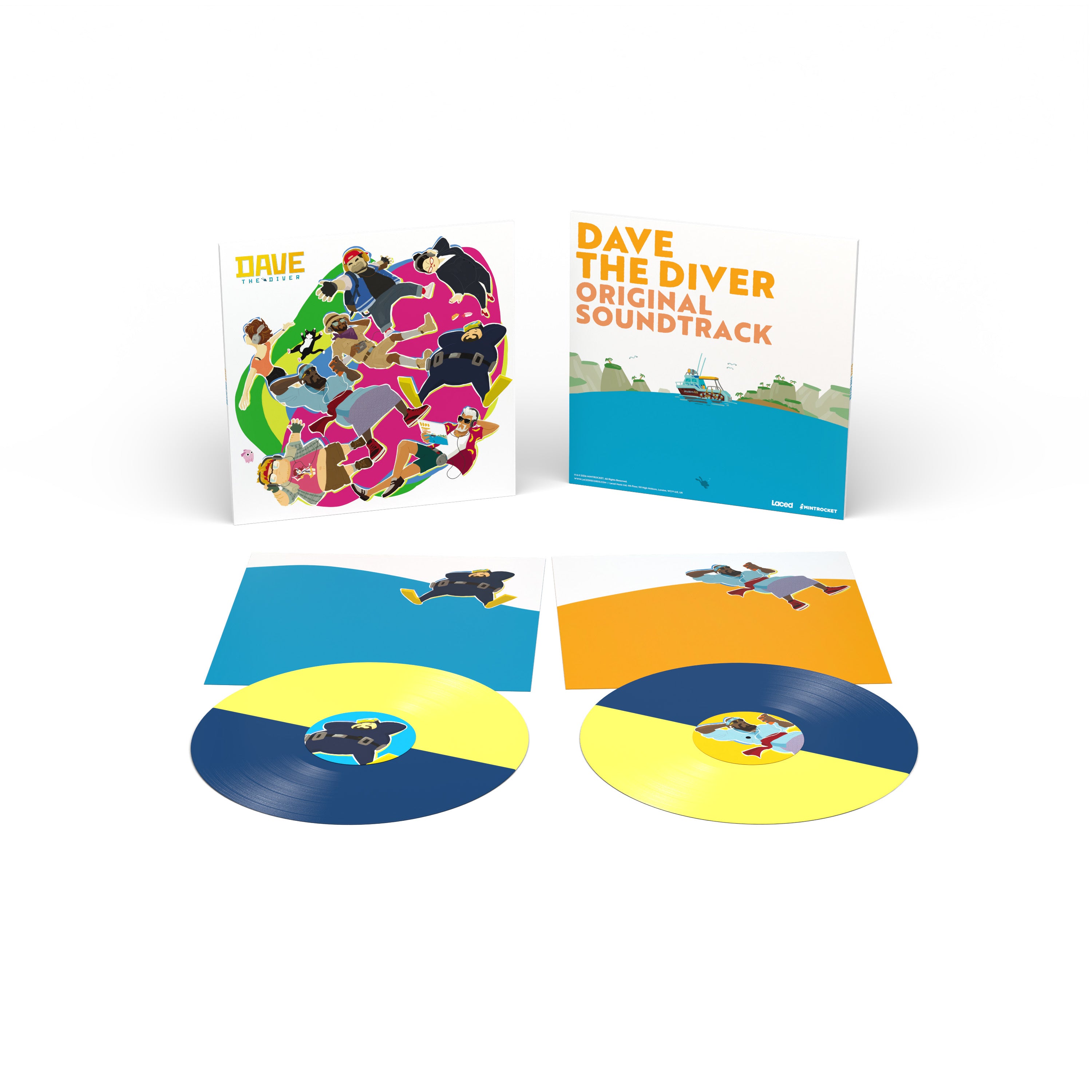 Dave DK 2LP+CD+12inch ハウス アンビエント DAVE THE DIVER (Exclusive Edition Deluxe Double Vinyl) – Laced Records