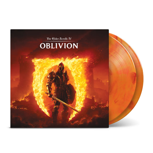 Exclusive edition The Elder Scrolls IV: Oblivion soundtrack vinyl featuring collectible coloured LPs and Oblivion Gate outer sleeve.