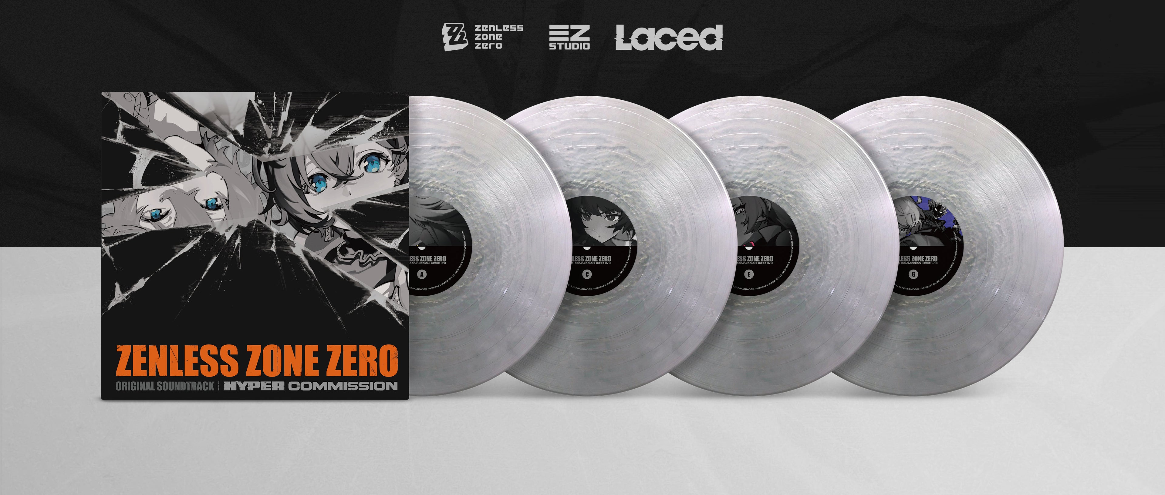 Zenless Zone Zero Laced Records Exclusive Edition 4LP vinyl box set