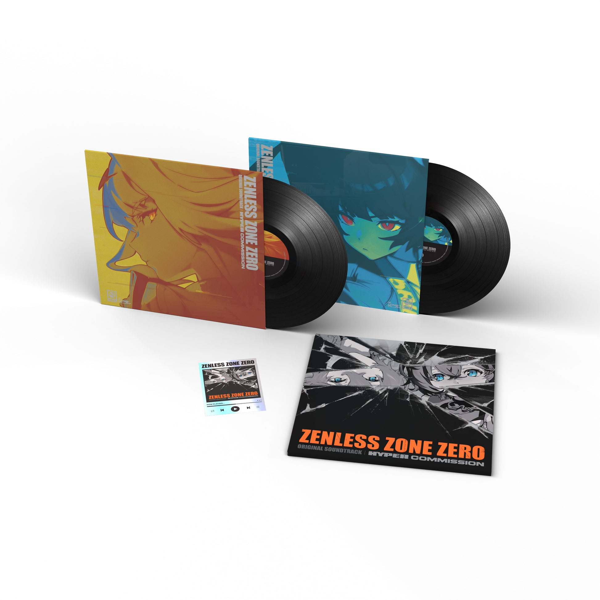 The Zenless Zone Zero double vinyl set