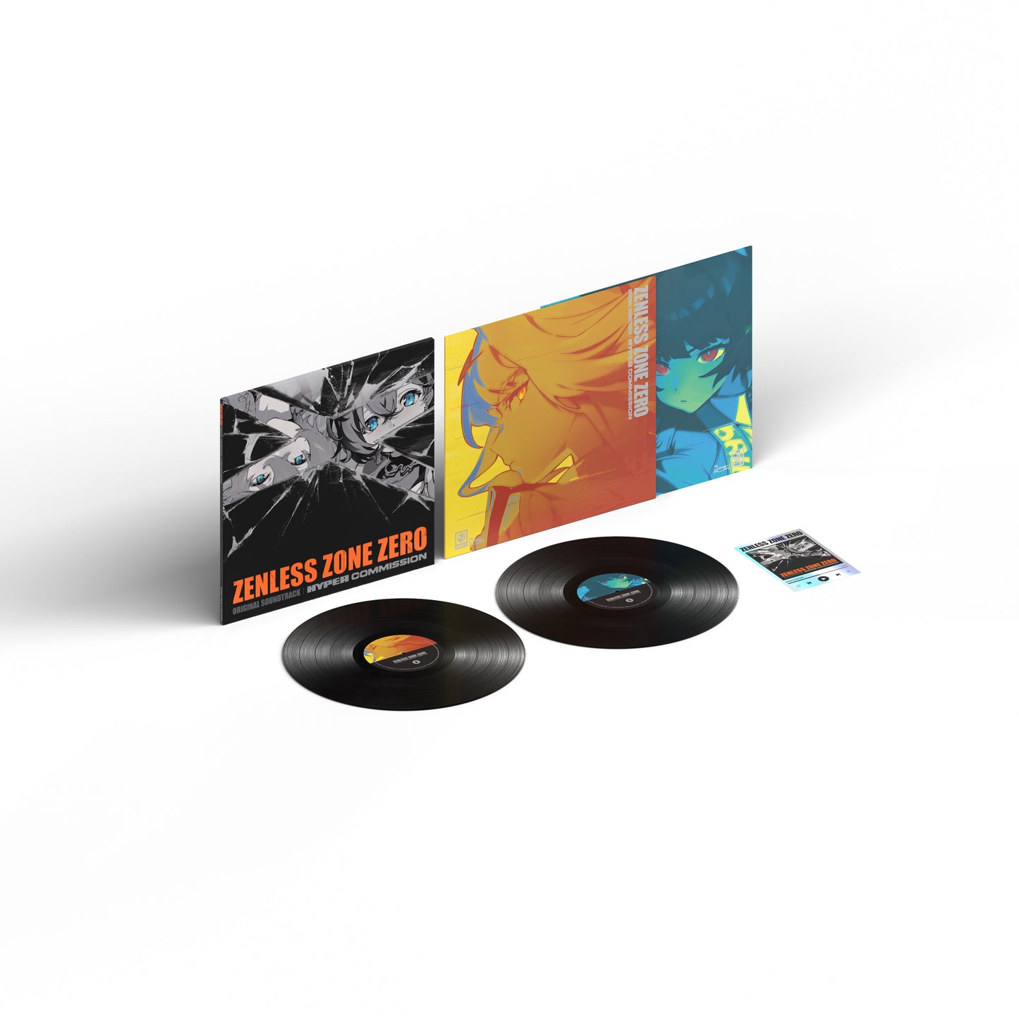 The Zenless Zone Zero double vinyl set