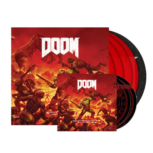 DOOM (Special Limited Edition X4 Vinyl Boxset / Slipmat / Double CD Bundle)